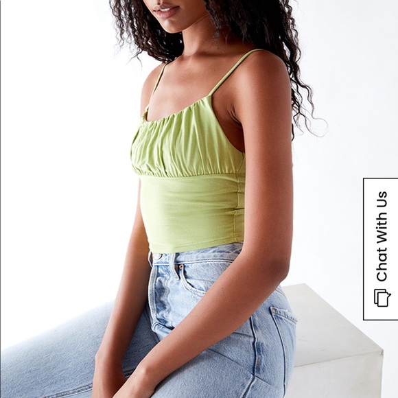 Pacsun Alba Gathered Tank Top sizes XS and S - Picture 2 of 7
